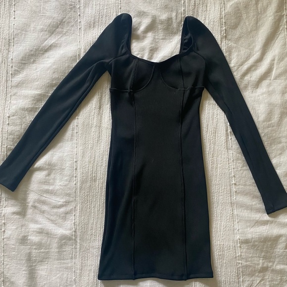 Ribbed Body-con Empire Midi Dress (XS) - Adika - Night Out! - Picture 1 of 4